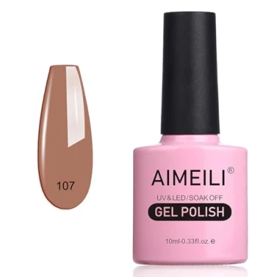 Afbeelding van AIMEILI Gel Nagellak UV LED Gellack Soak Off Polish Stella Anethum (107) 10ml