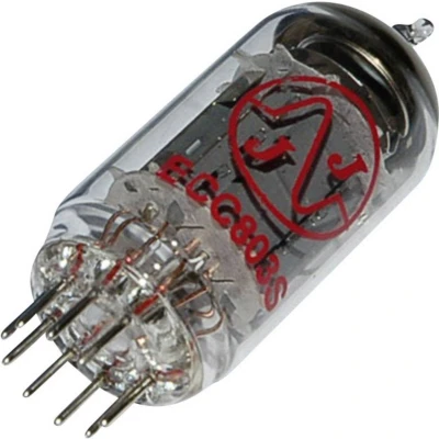 Afbeelding van ECC 803 s = E 83 CC Elektronenbuis Dubbeltriode 250 V 1.25 mA Aantal polen: 9 Fitting: Noval 1 stuk(s)