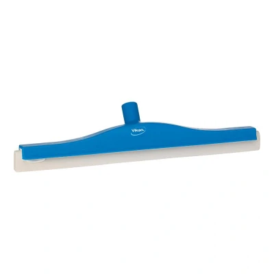 Afbeelding van Vikan Klassieke Vloertrekker Kop met flexibele nek en Wit Schuimrubber 50cm Blauw