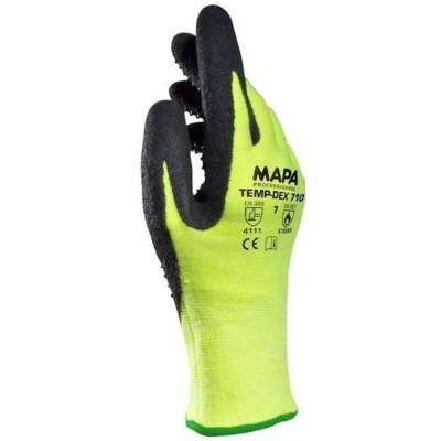 Afbeelding van Hittebestendige handschoen met nitrilcoating Tempex 710 Mapa
