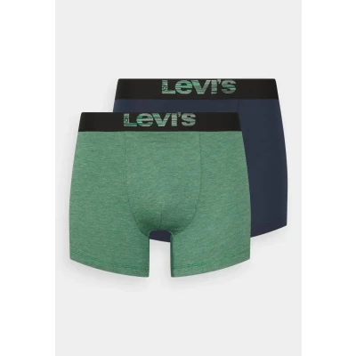 Afbeelding van Levi&#039;s Optical Illusion Brief 2 PACK Onderbroeken, Heren, Maat: Small, Green