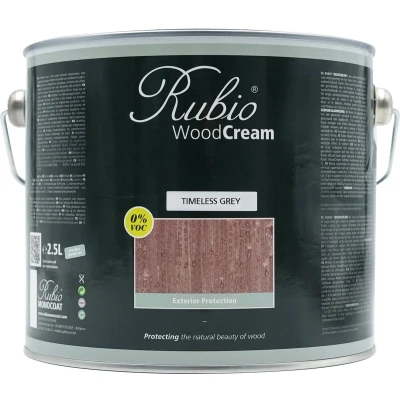 Afbeelding van rubio monocoat woodcream timeless grey #2 2.5 ltr