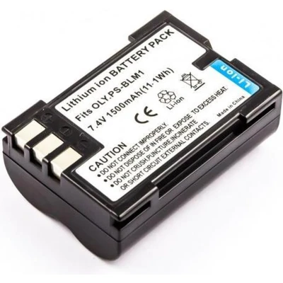 Afbeelding van Battery similar OLYMPUS BLM 1, Li ion, 7,4V, 1500mAh, 11,1Wh