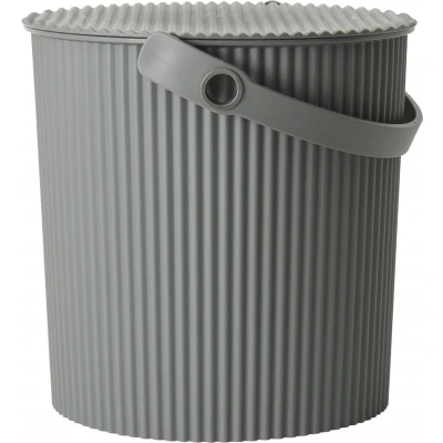 Afbeelding van Hachiman Opbergbak Omnioutil Opbergemmer Medium 10 Liter Grijs 28,2x26,7x26,5cm