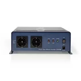 Afbeelding van Nedis zuivere sinus omvormer 12V naar 230V 2000Watt