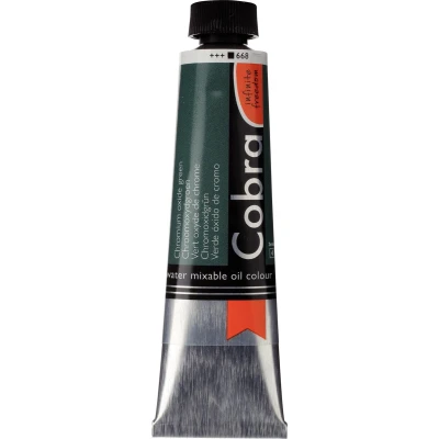 Afbeelding van Olieverf #668 Chroomoxydgroen Cobra Artitst 40ml