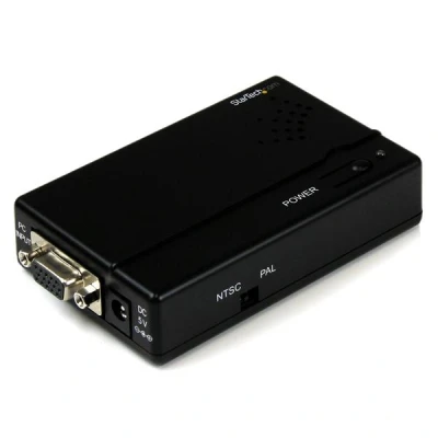Afbeelding van StarTech.com VGA naar Composiet of S Video Converter/Adapter tot max. 1600x1200, (bus) (female)