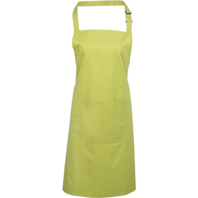 Afbeelding van Premier Colours Bib Apron With Pocket PR154 Lime