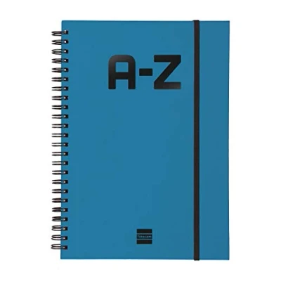 Afbeelding van Alfabetische index. Din a5 (148x210 mm) Rosa Roja