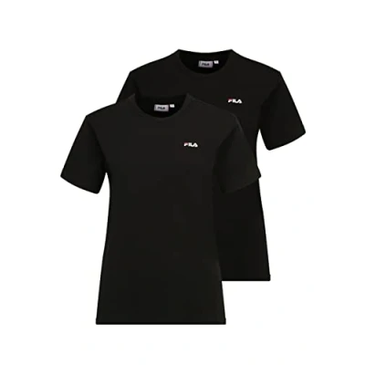 Afbeelding van Fila BARI 2PACK Tshirt print schwarz, Dames, Maat: Medium, Schwarz