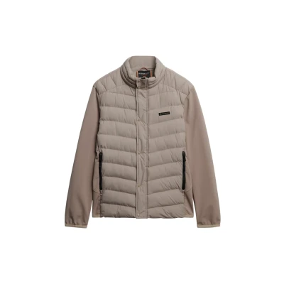 Afbeelding van Superdry Jas Storm Popper Softshell Jkt M5012253a Deep Beige Mannen Maat S