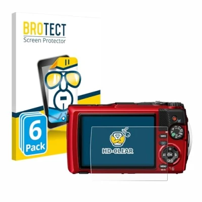 Afbeelding van BROTECT Screenprotector voor Olympus OM System Tough TG 7 Folie Beschermfolie transparant (6 Stuks)