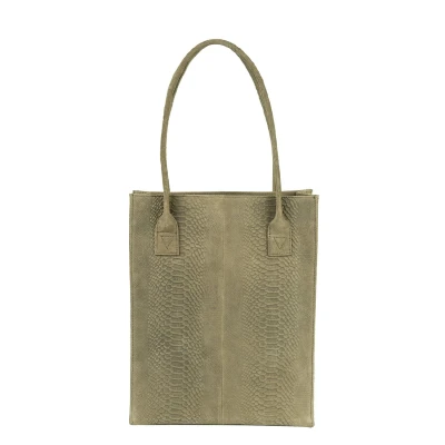 Afbeelding van DSTRCT Portland Road Shopper khaki Damestas
