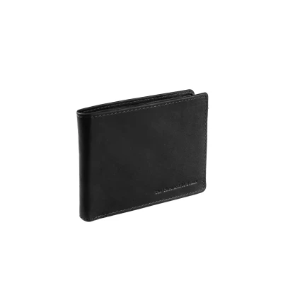 Afbeelding van The Chesterfield Timo Leren Portemonnee Zwart