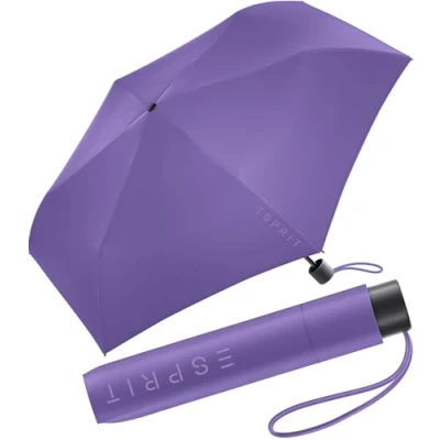 Afbeelding van Esprit Mini zakparaplu Slimline FJ 2022, Deep Lavender., 95 cm, handopener