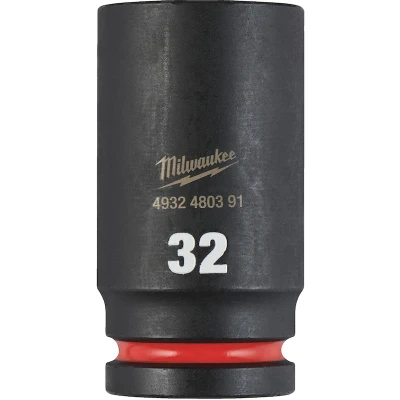 Afbeelding van Milwaukee Accessoires SHOCKWAVE Slagdop 3/4 diep 32mm 1 stuk 4932480391