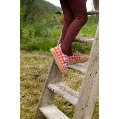 Afbeelding van Sticky Lemon canvas shoes poppy gingham