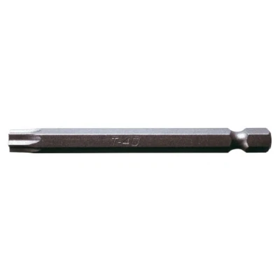 Afbeelding van KS Tools 911.7706 1/4&quot; Bit, met boring, TB27, 75mm, 5 per pak