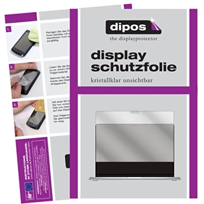 Afbeelding van dipos I 2x Beschermfolie helder geschikt voor Apple MacBook Pro 14 inch (2021) Folie screen protector
