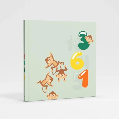 Afbeelding van 1,2,3 leren tellen (Hardback)