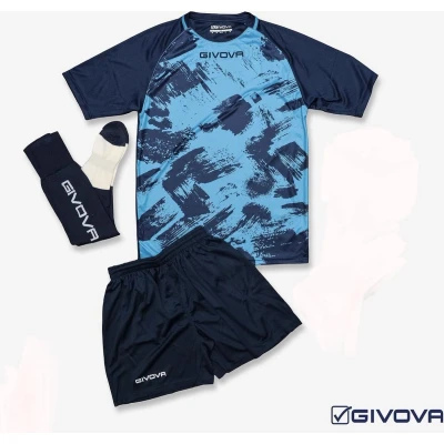 Afbeelding van Givova Unisex T shirt Art Interlock M/C, neon geel/zwart, M