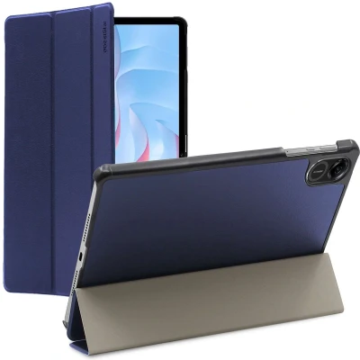 Afbeelding van ebestStar Hoes voor Honor Pad X9, Slanke Design PU Lederen Etui, Automatische Slaap/Wake, SmartCase hoesje, Donkerblauw