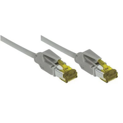 Afbeelding van Netwerksnoer RJ45 op Kabel CAT 7 S/FTP LSOH SNG grijs 3 m
