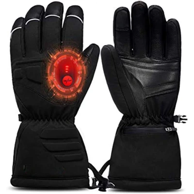 Afbeelding van Verwarmde Handschoenen met Oplaadbare 7.4V 2200mAh Batterij Winterhandschoenen voor Mannen en Vrouwen Outdoor Sport Skiën Motorrijden Jagen Wandelen Fietsen 3XL