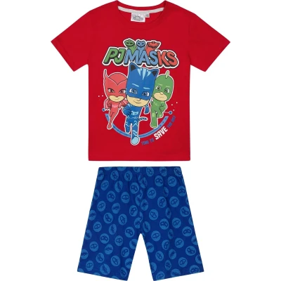 Afbeelding van PJ Masks Pyjama met korte mouw rood Maat 98