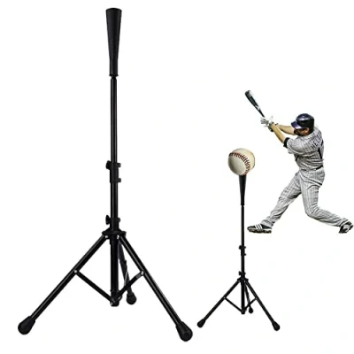 Afbeelding van Casiler Rubber Batting Tee Baseball Softbal Verstelbare Praktijk Training Slaan Bal