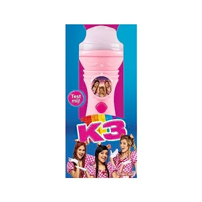 Afbeelding van K3 microfoon met stemopname 3 biggetjes