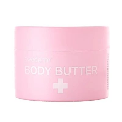 Afbeelding van swederm Body Boter met sheaboter en vitamine E, 150 ml, lichaamsverzorging voor droge huid, made in Sweden