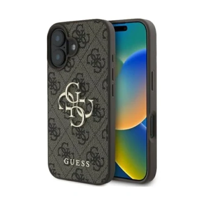 Afbeelding van Guess GUHCP16M4GGMBR iPhone 16 Plus 6,7&quot; bruin/bruine hardcase 4G groot logo