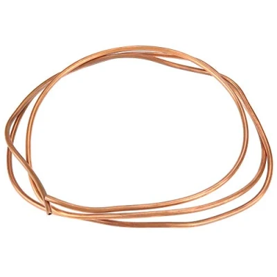 Afbeelding van 2M Zachte Koperbuis Koperen Pijp OD 5mm x ID 4mm voor Koelingssanitair, die Onderdompeling Koeler maken