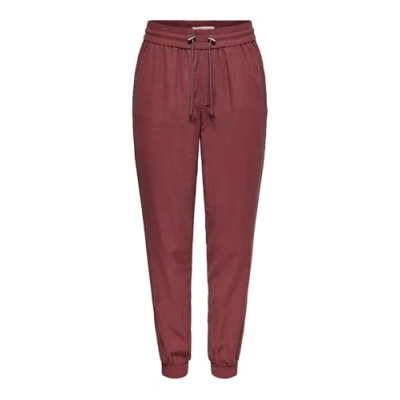 Afbeelding van ONLY Onlkelda Emery PULL UP PANT Trainingsbroek, Dames, Maat: 36x32, Apple butter