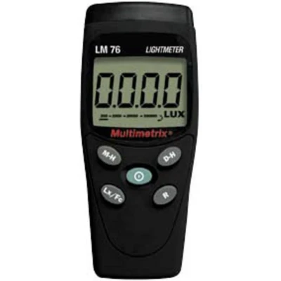 Afbeelding van Multimetrix P06236201 LM 76 Lichtmeter 0 200000 lx
