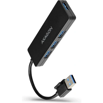 Afbeelding van Axagon HUE G1A, USB 3.2 Gen 1 (3.1 1) Type A, 5000 Mbit/s, Zwart, 0,14 m, China