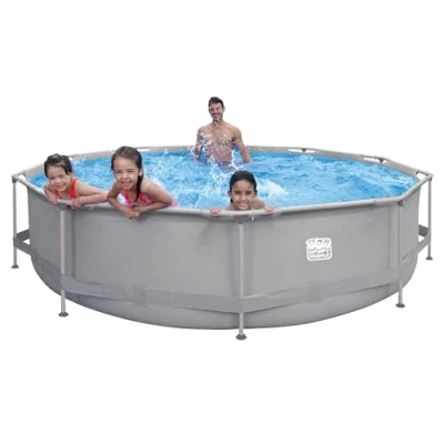 Afbeelding van Wehncke Frame Pool 360X76 Cm Blauw