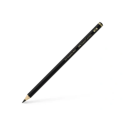 Afbeelding van 12x Grafietpotlood Faber Castell Pitt Mat 2B