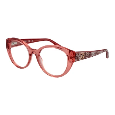 Afbeelding van Guess Donna GU50127 072 Montature da vista Acetato Rosa Rotonda Normale