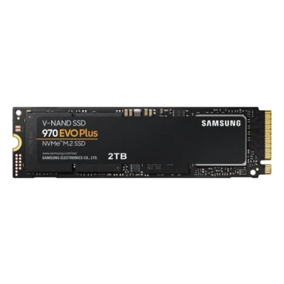 Afbeelding van Samsung 970 EVO Plus SSD 2TB M.2 NVMe Interface Interne Solid State Drive met V NAND technologie (MZ V7S2T0B/AM)