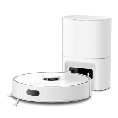 Afbeelding van Tapo RV30 Max Plus robotstofzuiger, 5300 Pa, zelflegende basis, LiDAR lasernavigatie en intelligente mapping, 4 in 1 reiniging: vegen, zuigen, schrobben spraakbesturing app, wit