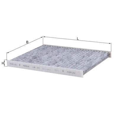 Afbeelding van Mahle Original Interieurfilter LAK 241