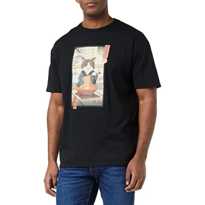 Afbeelding van Pyramid International Japans Ukiyo e Shirt, Meerkleurig, S, S