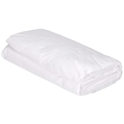 Afbeelding van Nuit des Vosges 2094428 Cotoval Hoeslaken, effen, katoen, 140 x 190 cm, wit