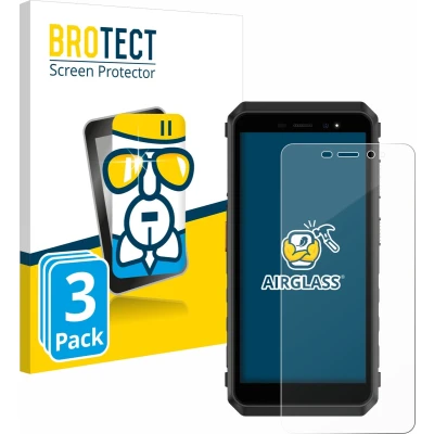 Afbeelding van BROTECT Glas Screen Protector voor Ulefone Power Armor X11 Pro (3 Stuks) Schermbeschermer [9H Hardheid, Beschermglas Folie niet Gehard Glas]