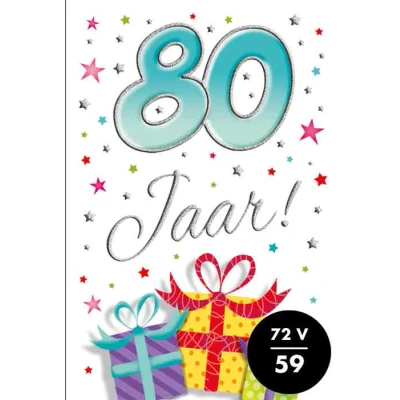 Afbeelding van Kaart That funny age 80 jaar TFA100