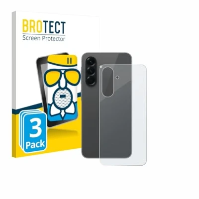 Afbeelding van BROTECT Screenprotector voor Samsung Galaxy A56 5G Enterprise Edition (Achterkant) Folie Beschermfolie Beschermglas matte (3 Stuks)