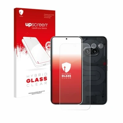 Afbeelding van upscreen Screenprotector voor Nothing Phone (2a) (Voor+Camera) Folie Beschermfolie Beschermglas transparant