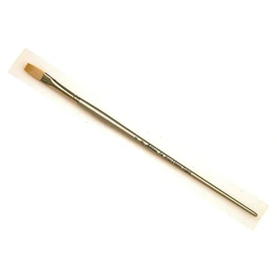 Afbeelding van Winsor &amp; Newton 5525012 Artisan synthetisch penseel met kenmerken van varkenshaar, robuust en duurzaam, perfect voor stroperige olieverf Plat penseel, lang Nr.12,